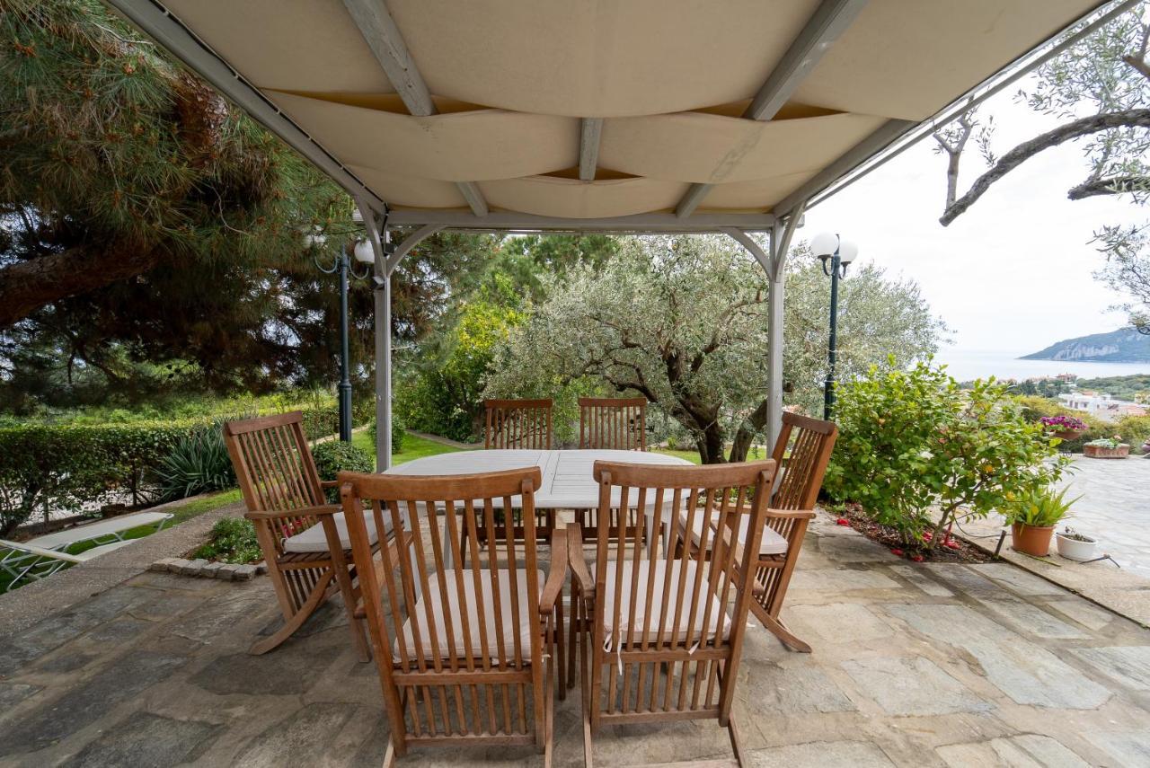 Villa Elia Kavala - Mediterranean Holiday Villa PalaiónTsiflíkion Exteriér fotografie