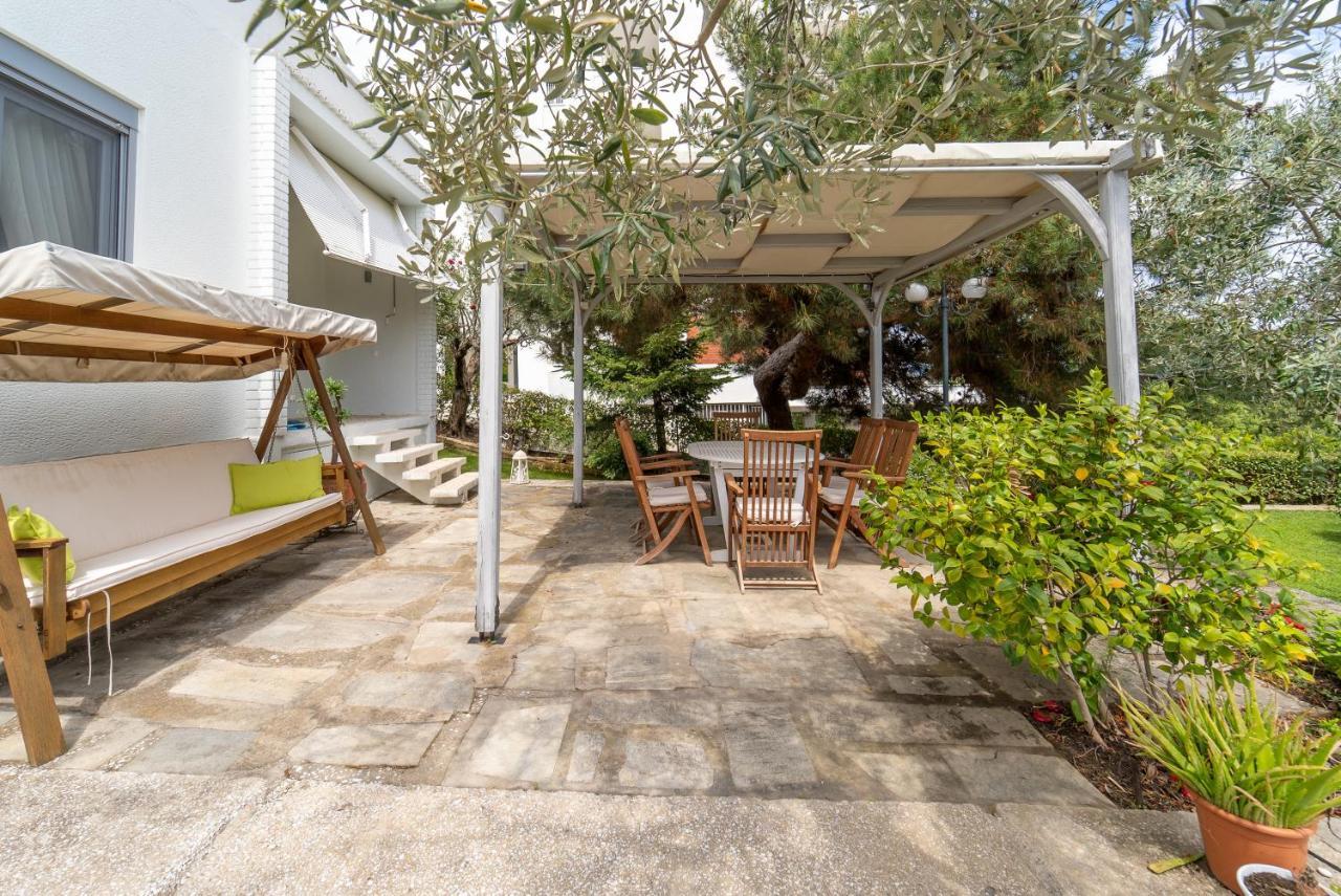 Villa Elia Kavala - Mediterranean Holiday Villa PalaiónTsiflíkion Exteriér fotografie
