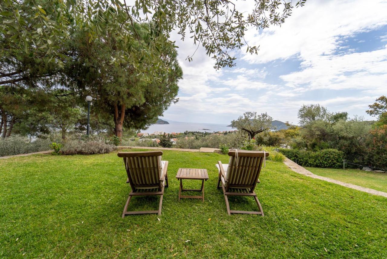 Villa Elia Kavala - Mediterranean Holiday Villa PalaiónTsiflíkion Exteriér fotografie