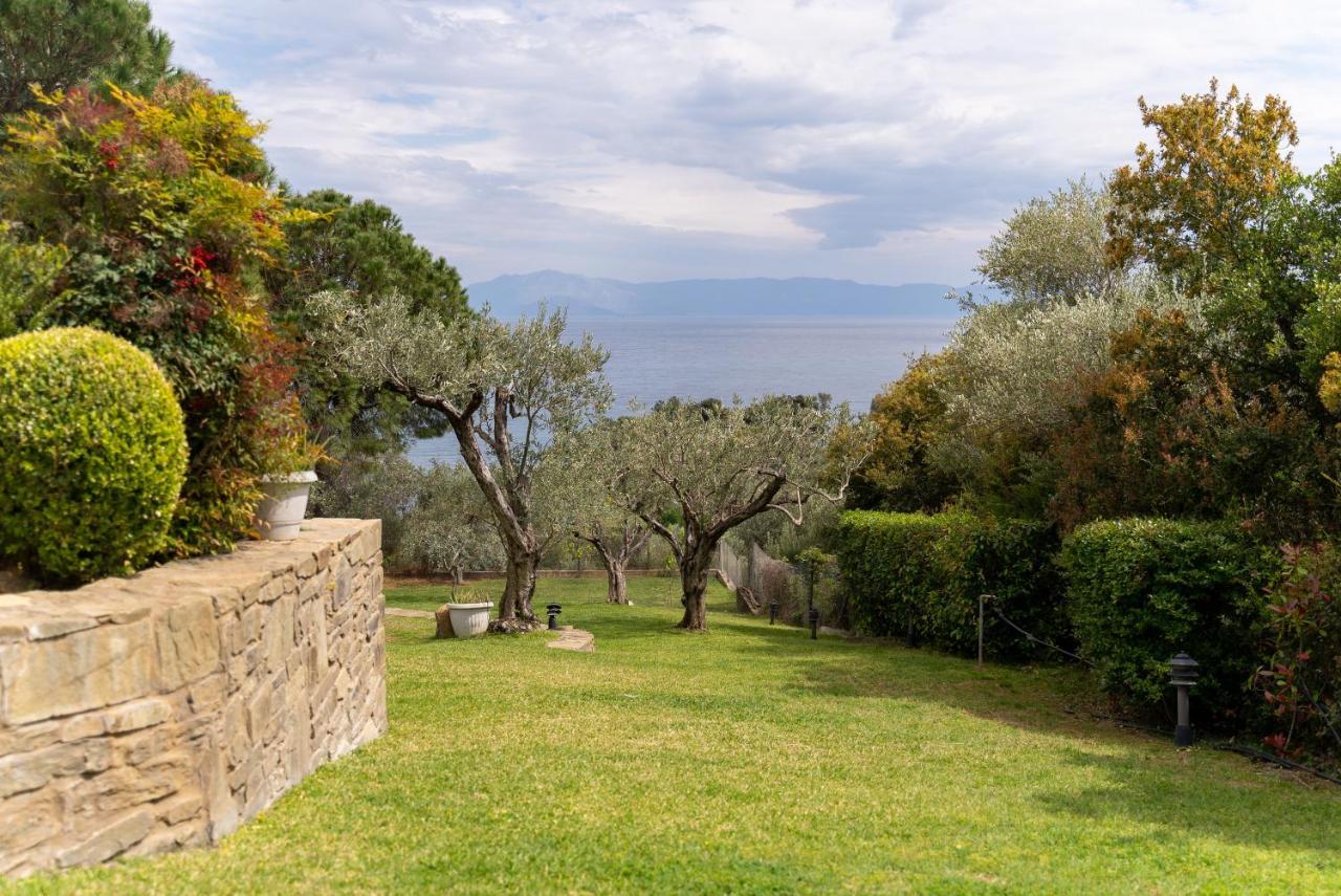 Villa Elia Kavala - Mediterranean Holiday Villa PalaiónTsiflíkion Exteriér fotografie