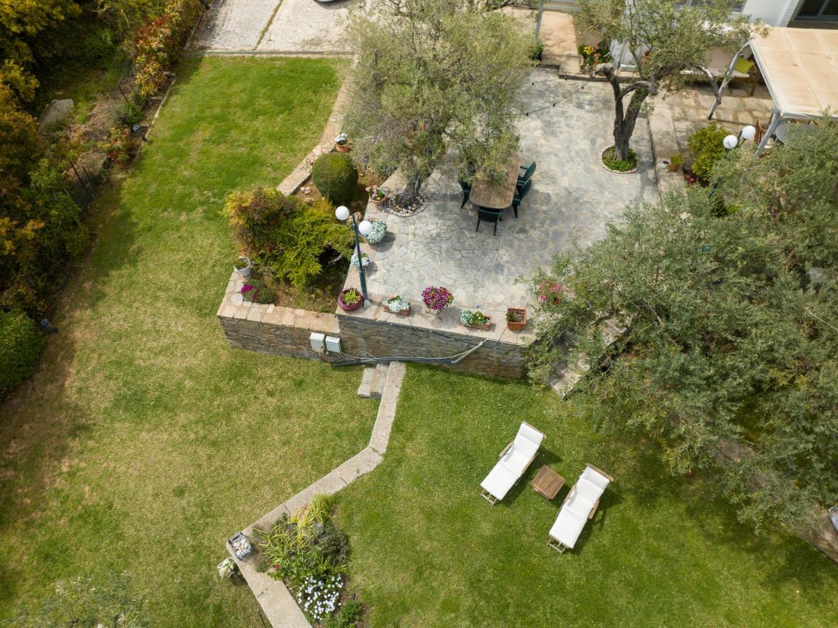 Villa Elia Kavala - Mediterranean Holiday Villa PalaiónTsiflíkion Exteriér fotografie