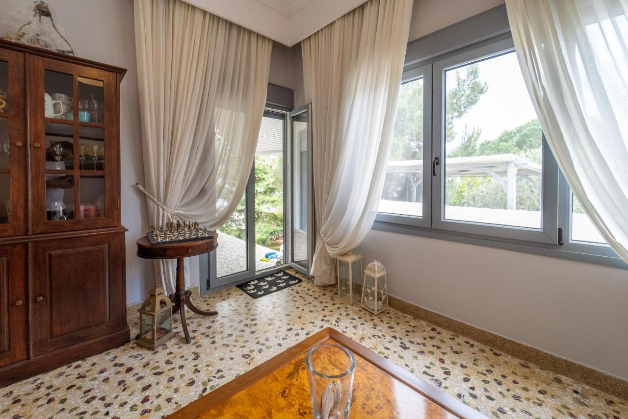 Villa Elia Kavala - Mediterranean Holiday Villa PalaiónTsiflíkion Exteriér fotografie