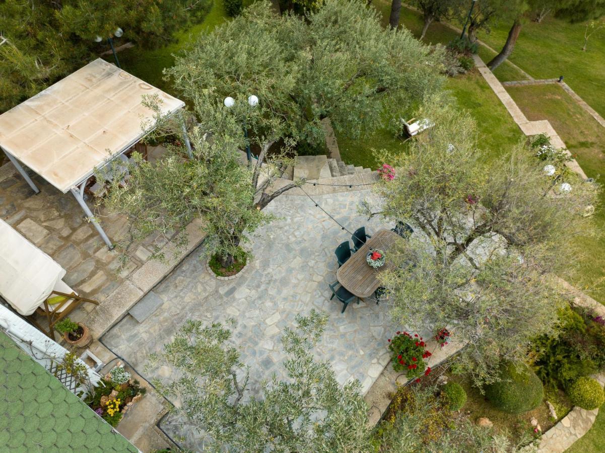 Villa Elia Kavala - Mediterranean Holiday Villa PalaiónTsiflíkion Exteriér fotografie